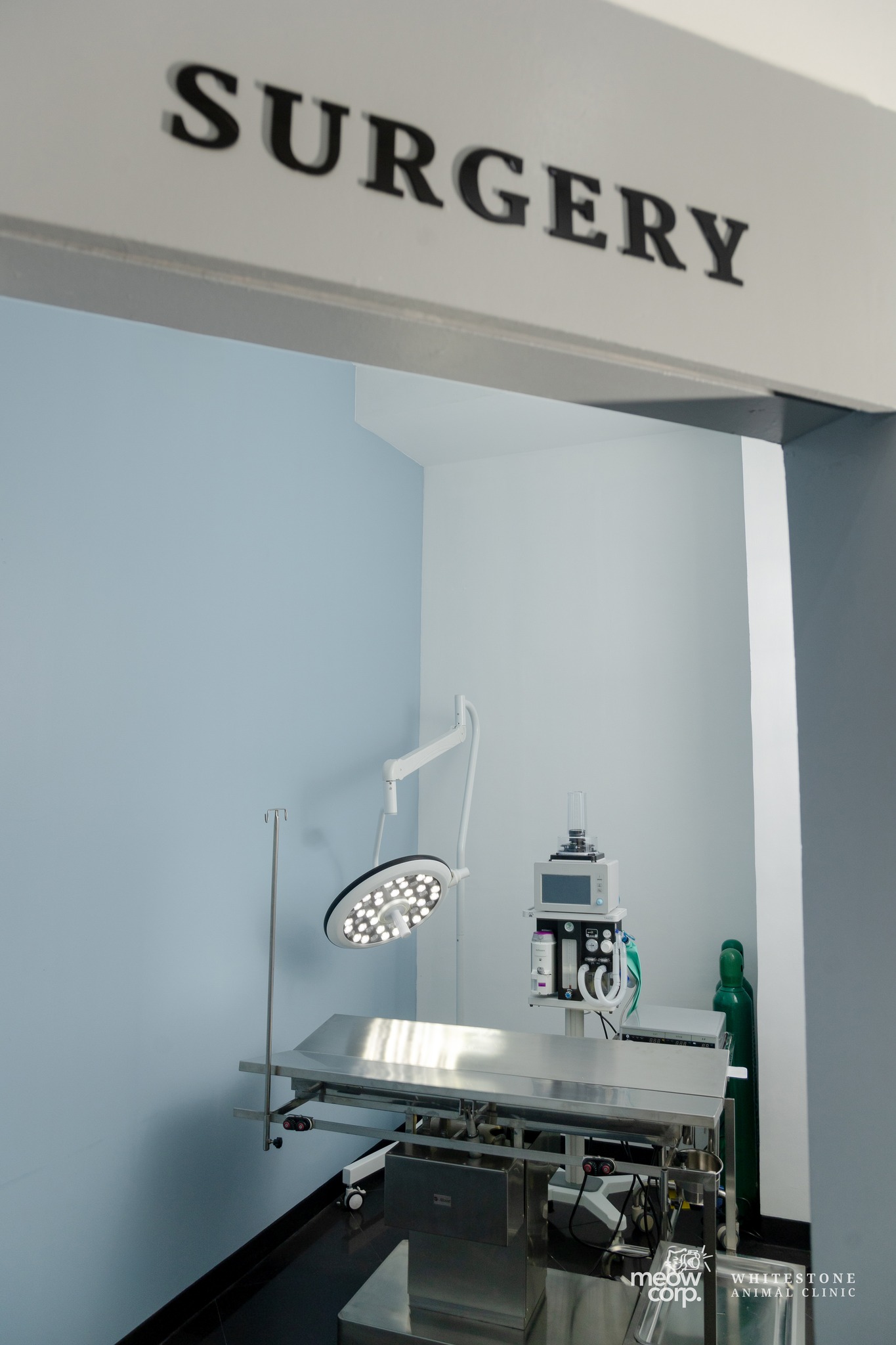 Image of the vets surgery room